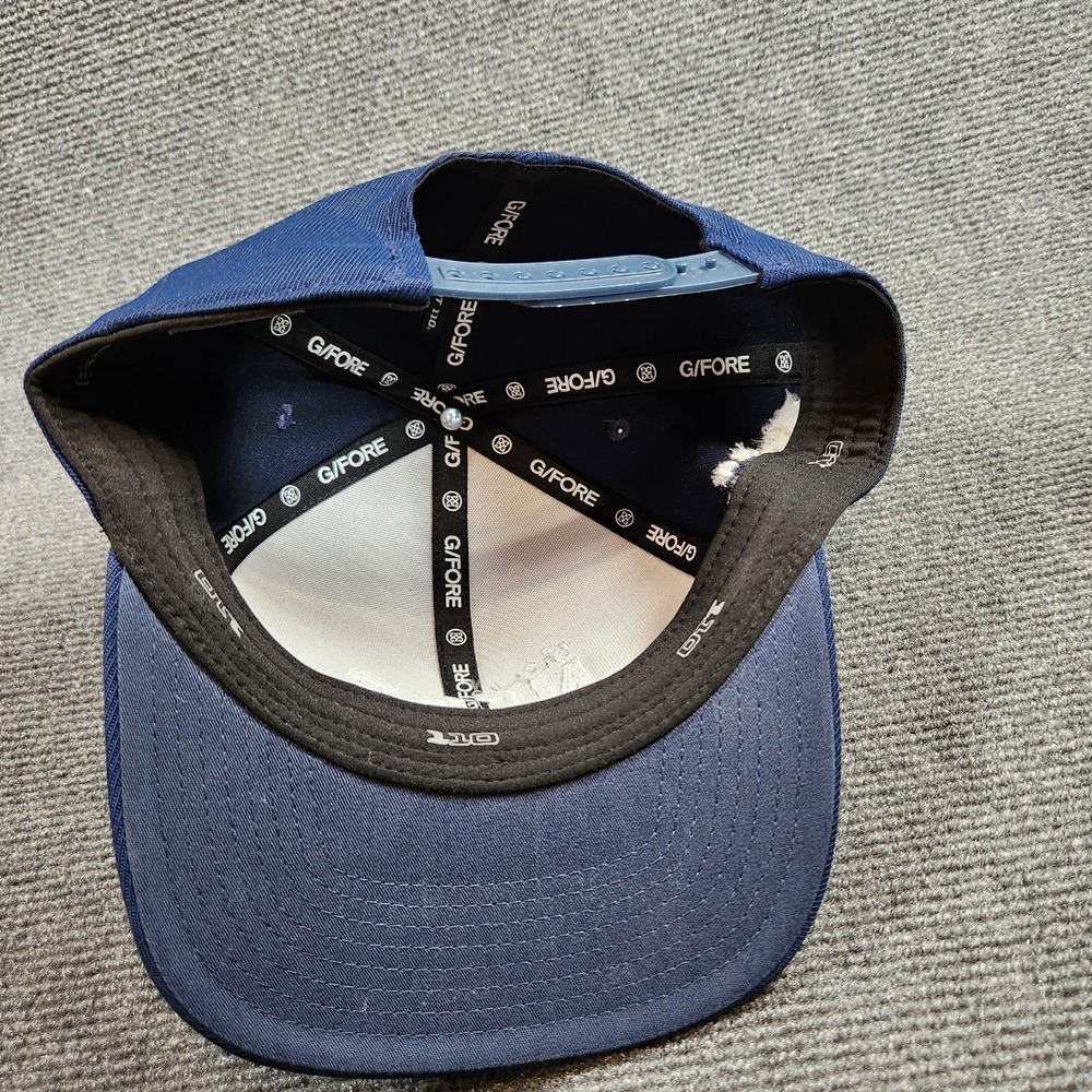 G Fore Snapback Hat Adult Blue Inverness Golf Club The NESS Flex Stretch Cap - Picture 7 of 9